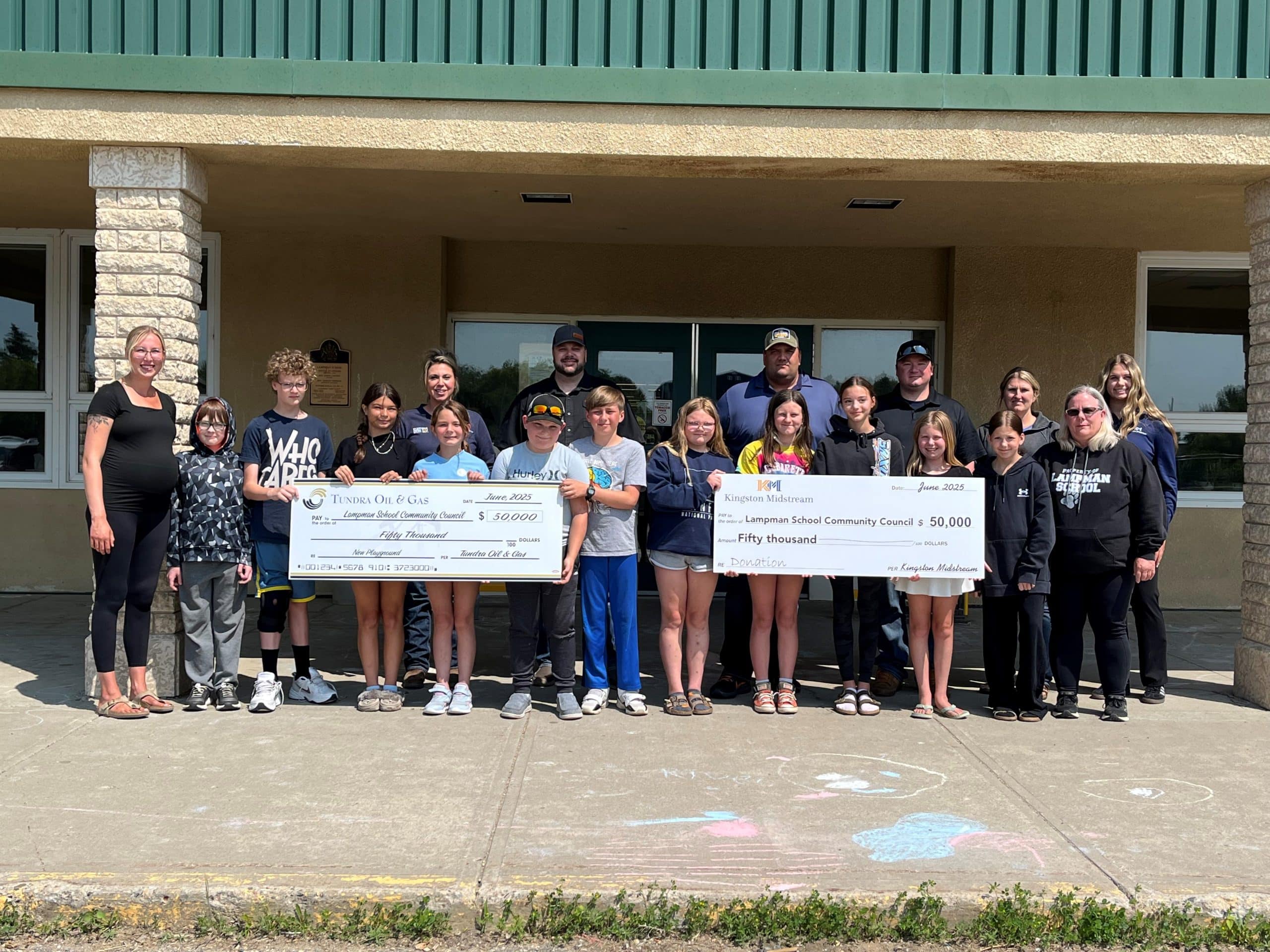 Featured image for “Lampman School Granted $50,000 Towards Playground Project”