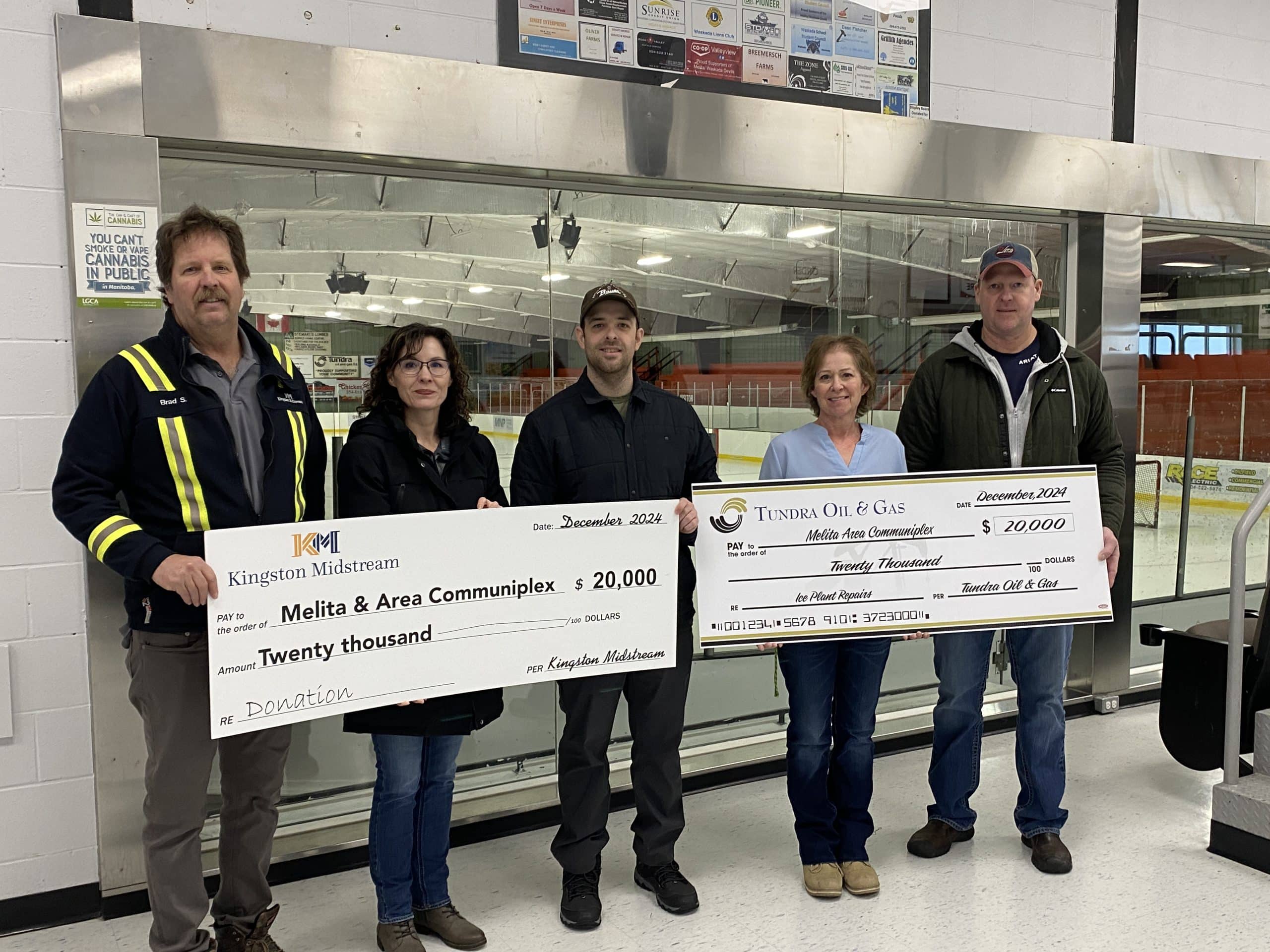 Featured image for “Melita Communiplex Receives $20,000 for Rink Repairs”