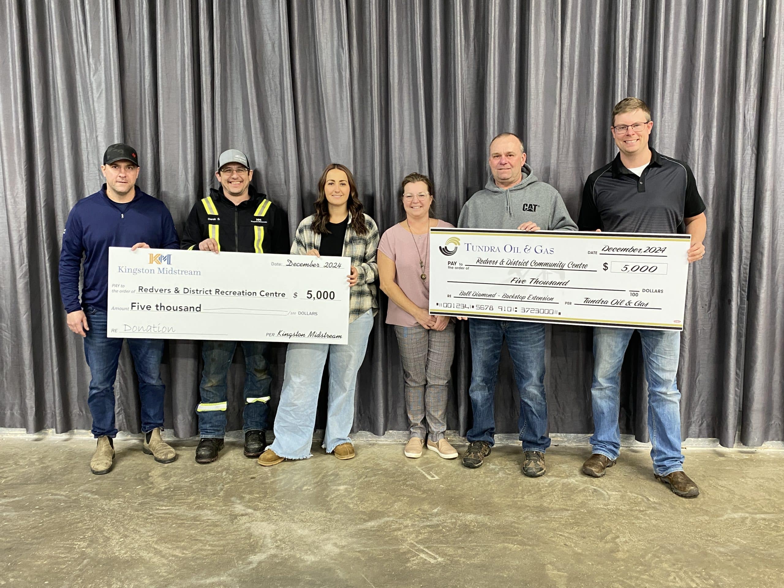 Featured image for “Redvers Recreation Board Receives $5,000 for Improvements to Ball Diamonds”