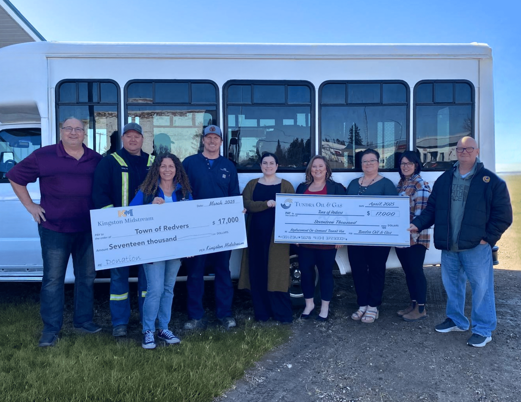Featured image for “Town of Redvers Granted $17,000 for New Transit Bus”
