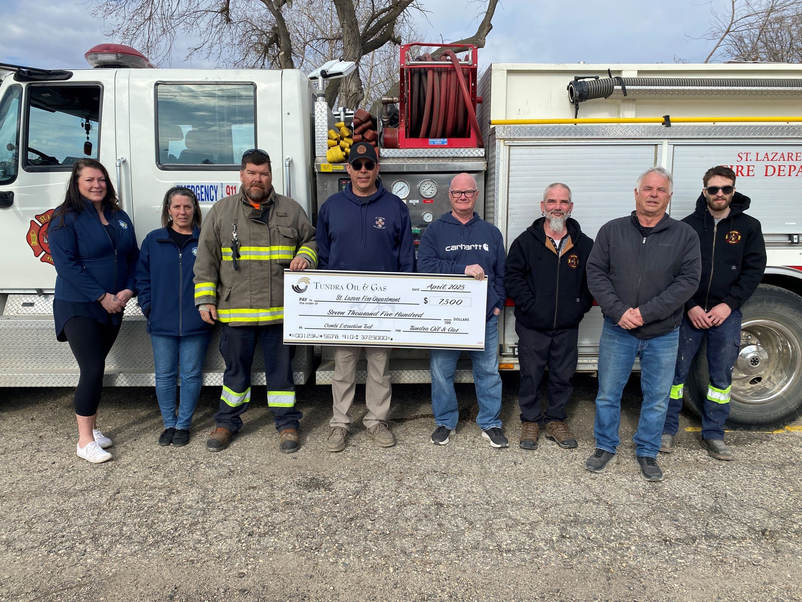 Featured image for “St. Lazare Fire Department Receives $7,500 for New Safety Equipment”