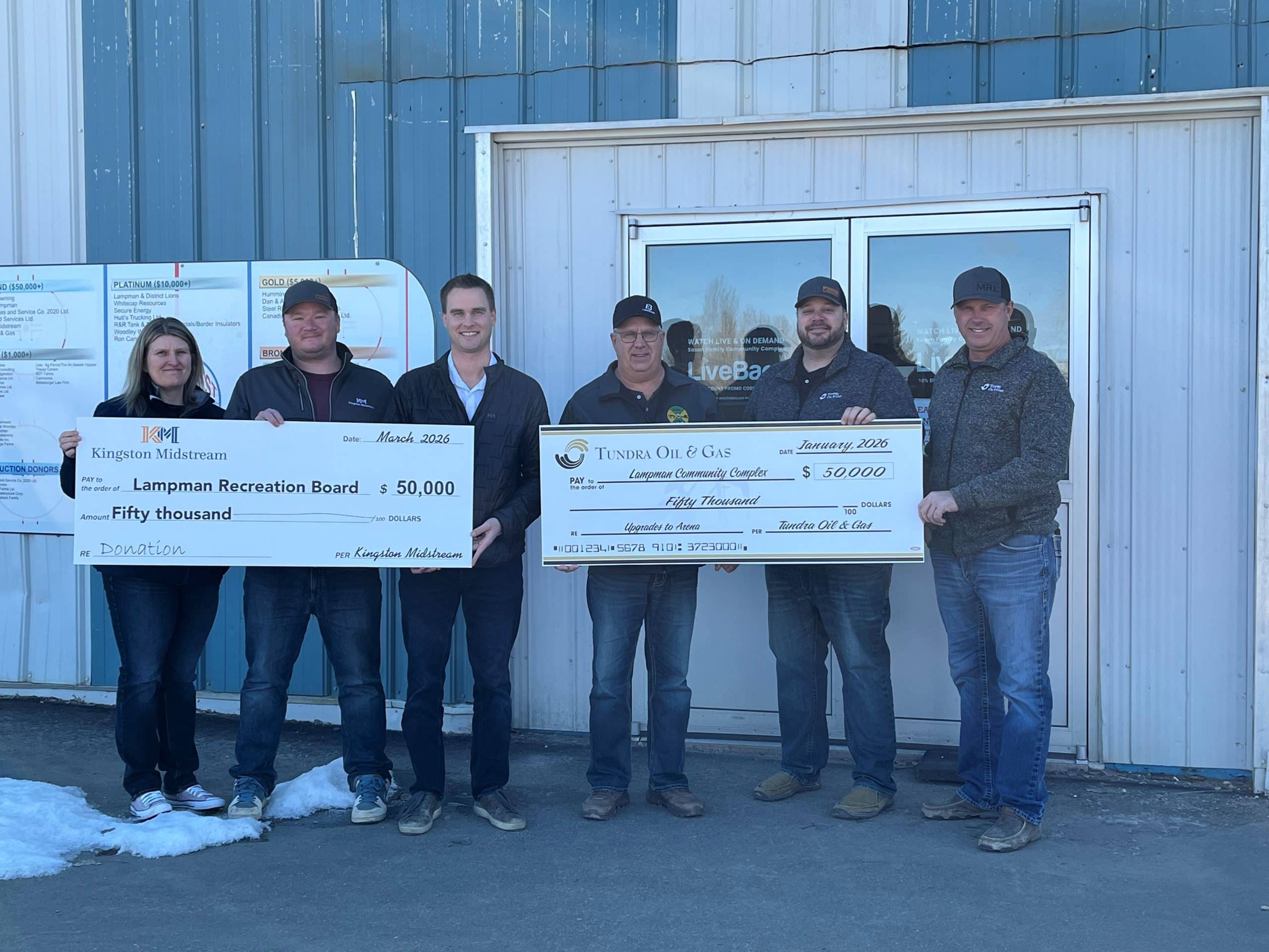 Featured image for “Lampman Recreation Board Receives $50.000 for Community Complex Upgrades”