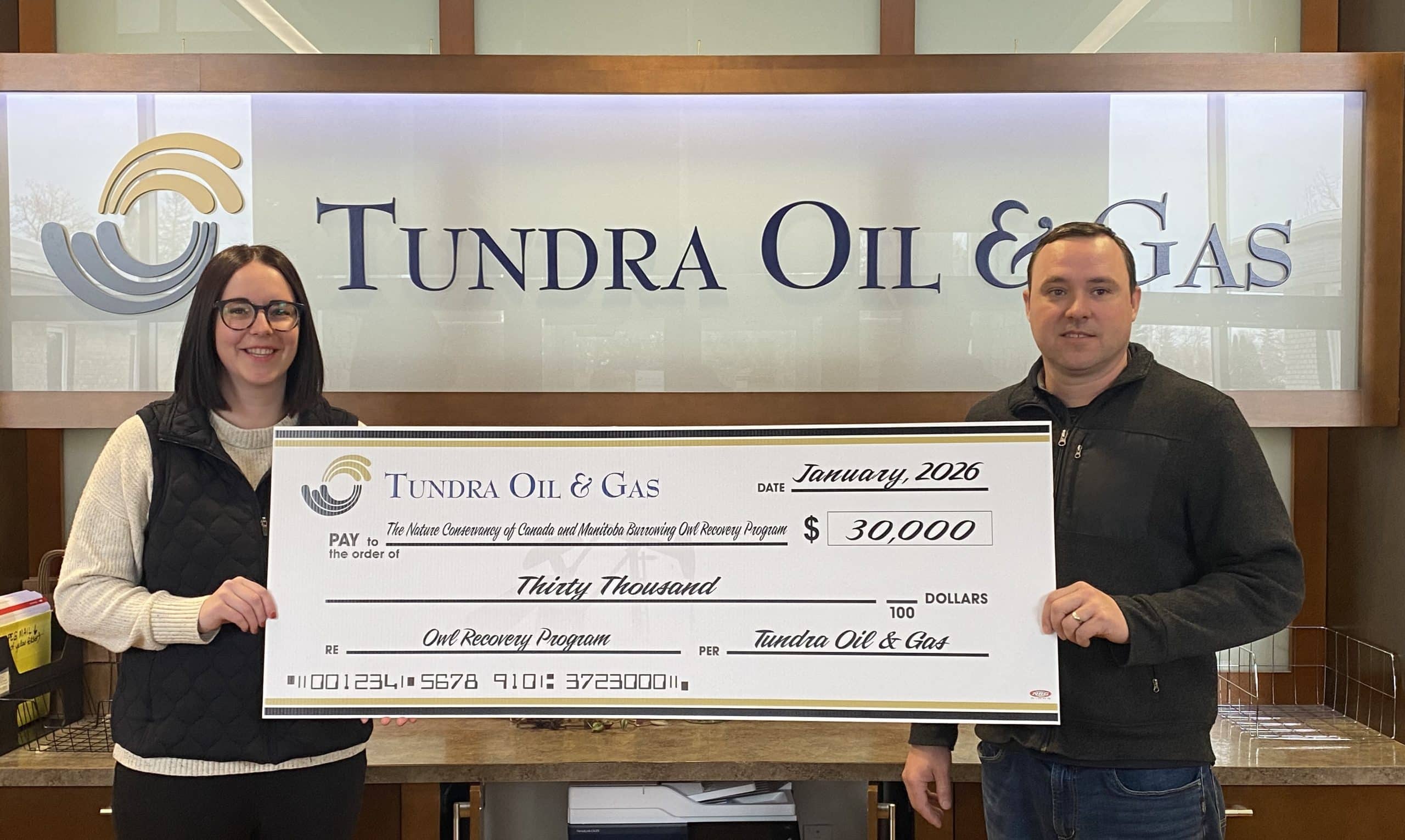 Featured image for “Nature Conservancy of Canada (NCC) and Manitoba Burrowing Owl Recovery Program (MBORP) Receive $30,000 for Environmental Awareness Initiatives”