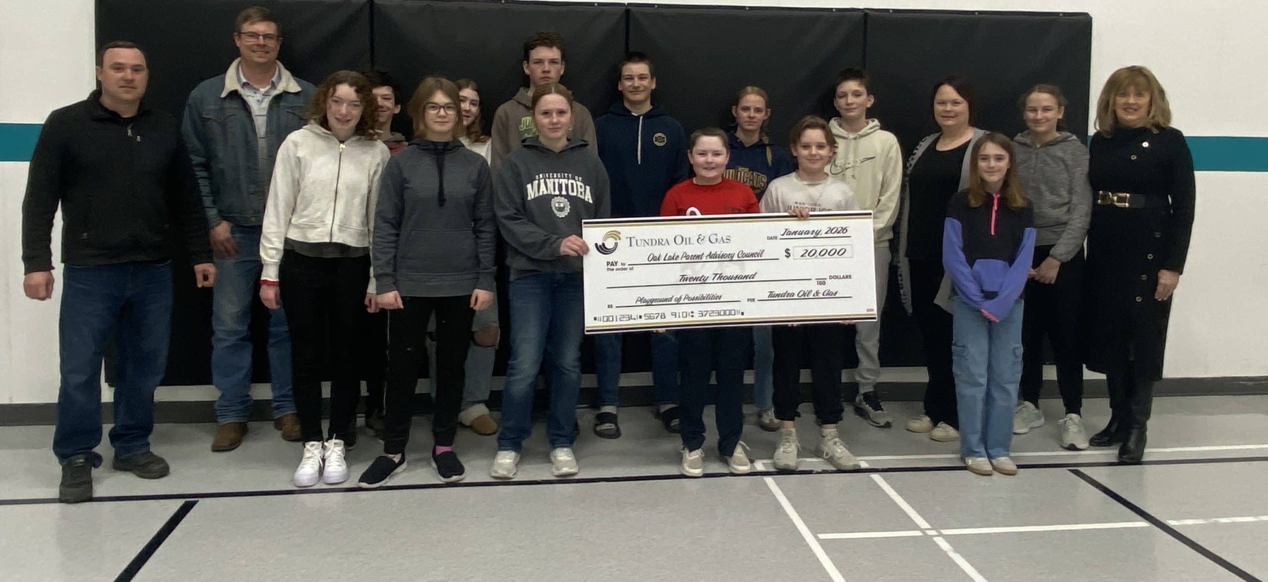 Featured image for “Oak Lake School Receives $20,000 for Playground of Possibilities”