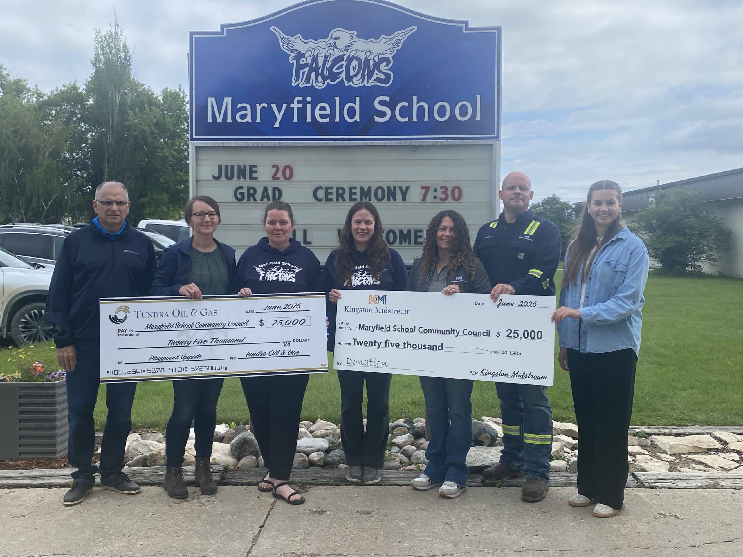 Featured image for “Maryfield School Receives $25,000 for Playground Replacement Project”